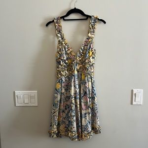 Babydoll floral print sundress